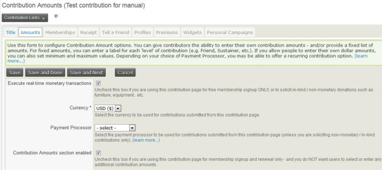 contribution amounts